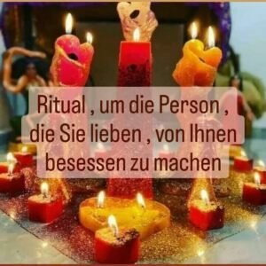 Ritual, um die person die sie lieben,  machenbesessen zuvon lhnen